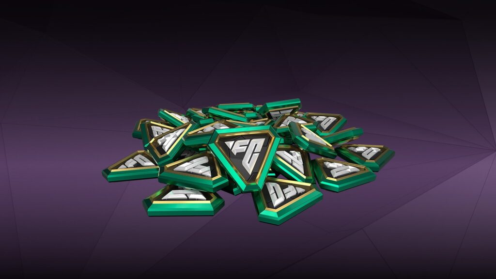 EA FC Points displayed in a stack