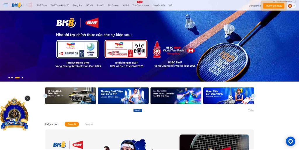 Nhà cái BK8 - Sân chơi đẳng cấp châu Âu được cộng đồng bet thủ Việt yêu thích