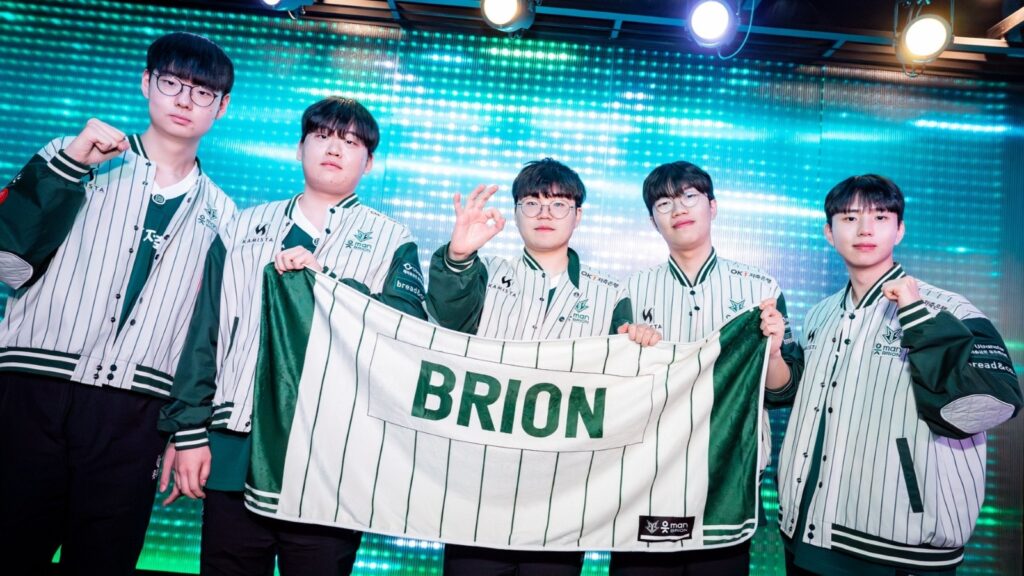 OK BRION 2025 LCK Roster