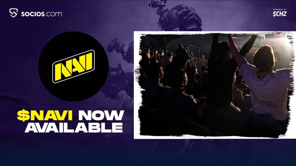 OG Esports championship ring NFTs in gold, purple, and green variants representing team victories.