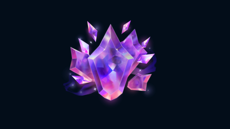 League of Legends Mythic Essence icon used to unlock Prestige skins through the Mythic Shop rotation system