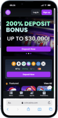 CoinCasino bonus offer