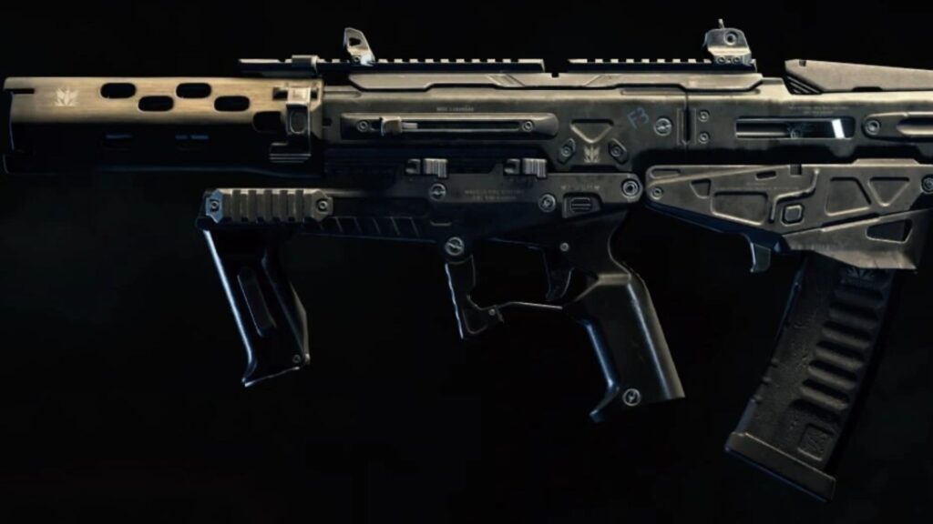 Detailed close-up of the Maddox RFB rifle featured in Black Ops 7