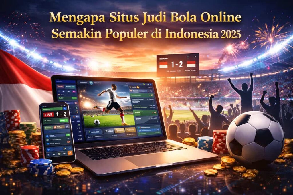 Mengapa Situs Judi Bola Online Semakin Populer di Indonesia