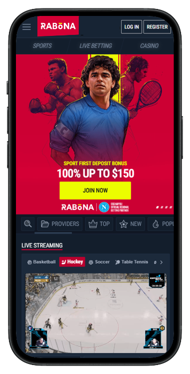 Rabona - One of the best betting sites in Canada