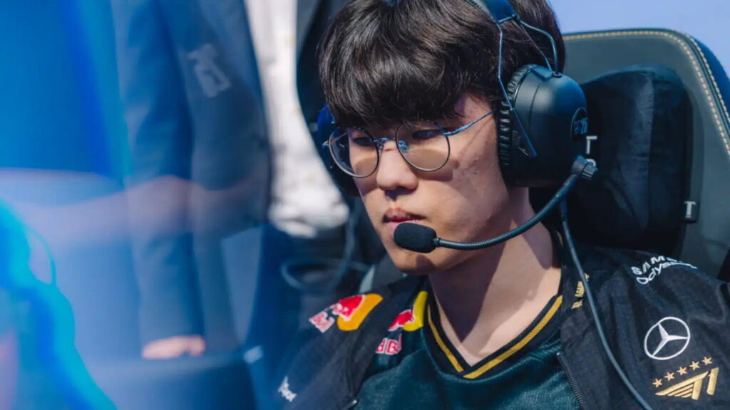 Canyon concentrates on in-game decisions while playing jungle for Gen.G during the 2025 League of Legends season
