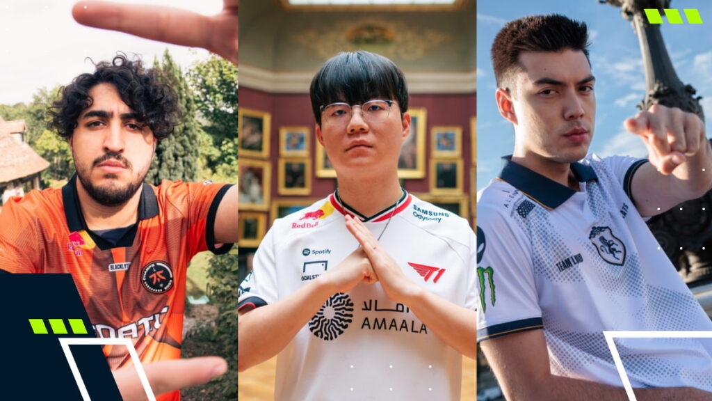 Leading Sentinel players pose during the 2025 VALORANT Champions Tour season