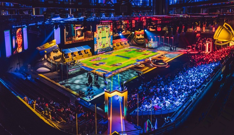 Clash Royale world championship stage