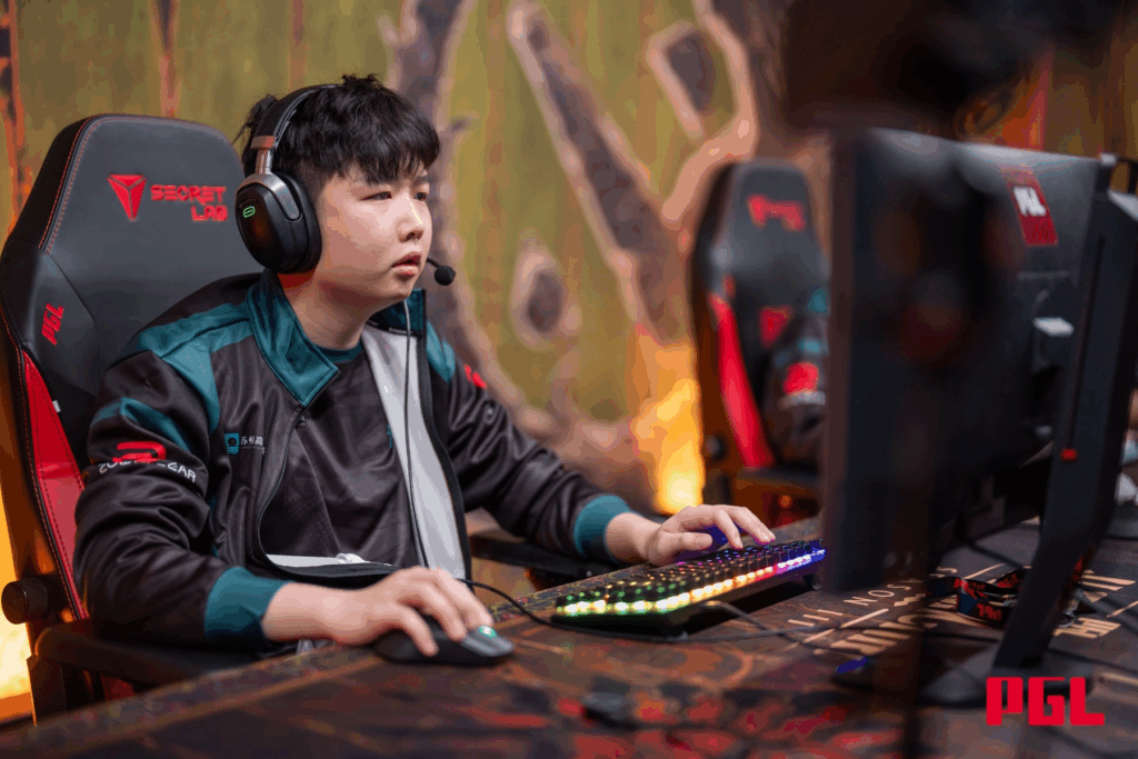 Photo of NothingToSay at the 2025 PGL Wallachia Season 3 Dota 2 tournament