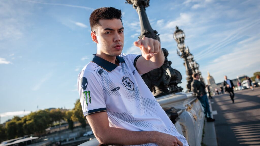 Team Liquid player nAts poses during the 2025 VALORANT Champions Tour season