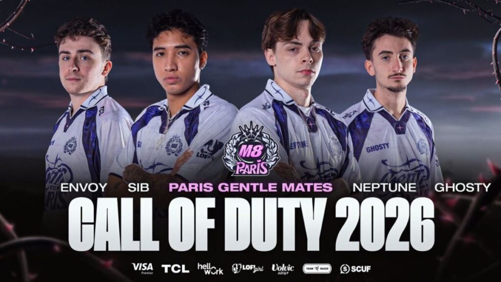 Paris Gentle Mates 2026 CDL roster