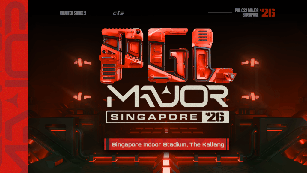PGL Singapore Major 2026 announcement graphic