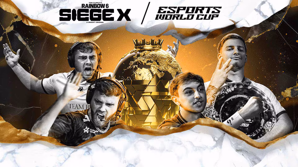 rainbow six siege poster for esports world cup