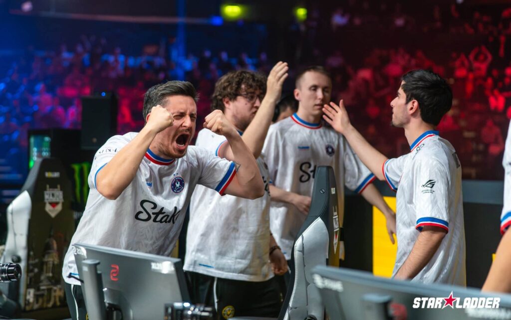 Team Vitality celebrate victory at StarLadder Budapest Major 2025
