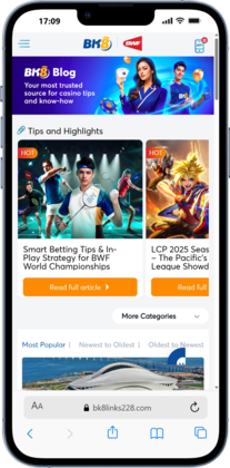 BK8 Malaysia sports betting blog page