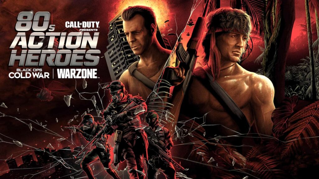 Call of Duty crossover featuring Rambo and John McClane as playable Operators