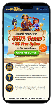 CaptainJack - best fast payout casino for bonuses