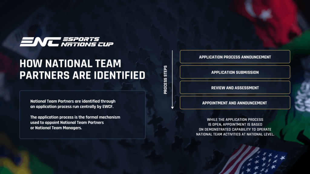 esports nations cup national team partners infographic