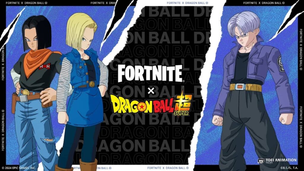 Fortnite x Dragon Ball collaboration artwork