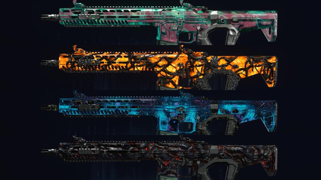 Weapons from Call of Duty