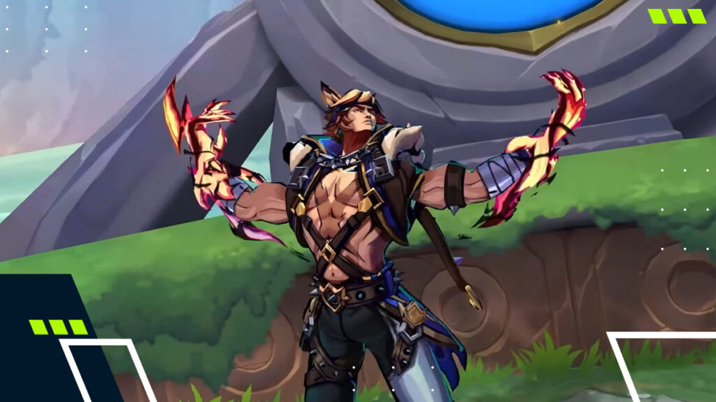 League of Legends Arena champion using empowered abilities during a match