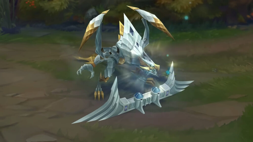 Petricite Cho’Gath skin featured in the League of Legends Season 2026 Act I Battle Pass