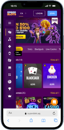 Texas Online Casinos Super Slots Games Variety