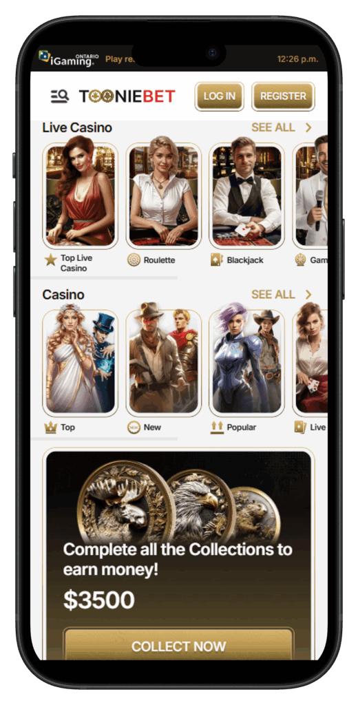 ToonieBet is one of the best new casinos in Canada