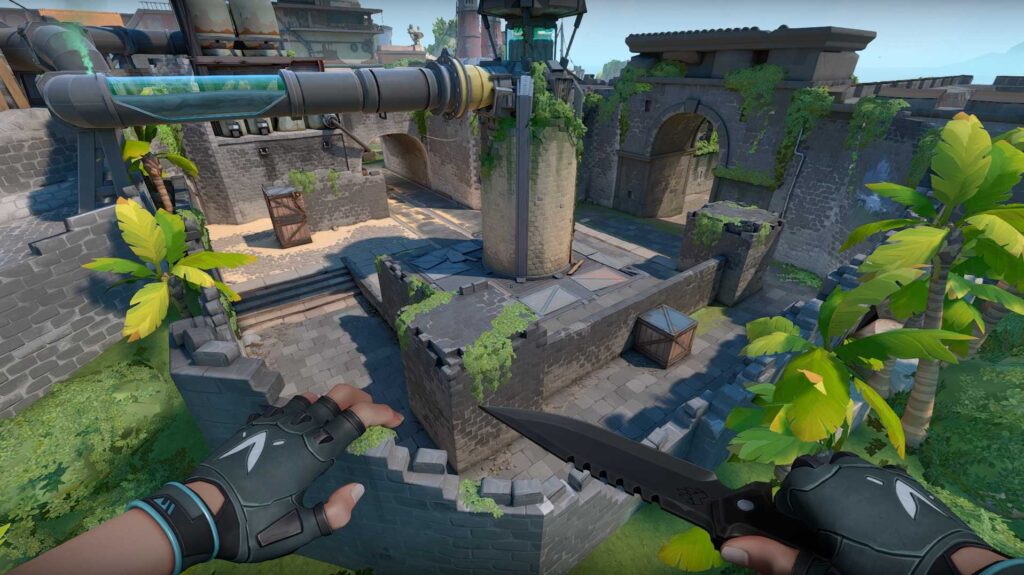 Updated Breeze map view showcasing the 2026 rework with tightened pathways, adjusted walls, and preserved long-range sightlines.