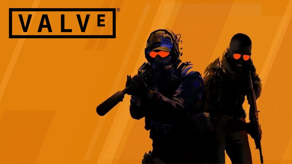 Valve logo on Counter-Strike 2 cover