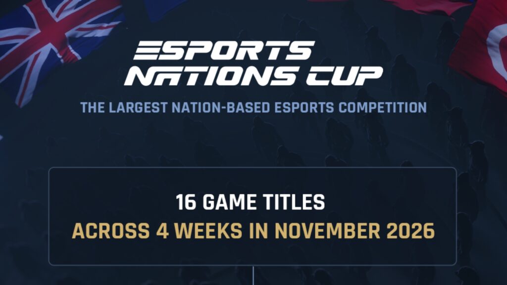 Esports Nations Cup title graphic