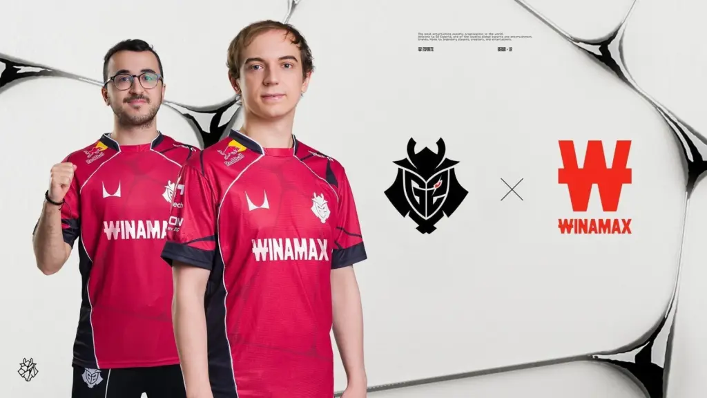 G2 x Winamax announcement graphic