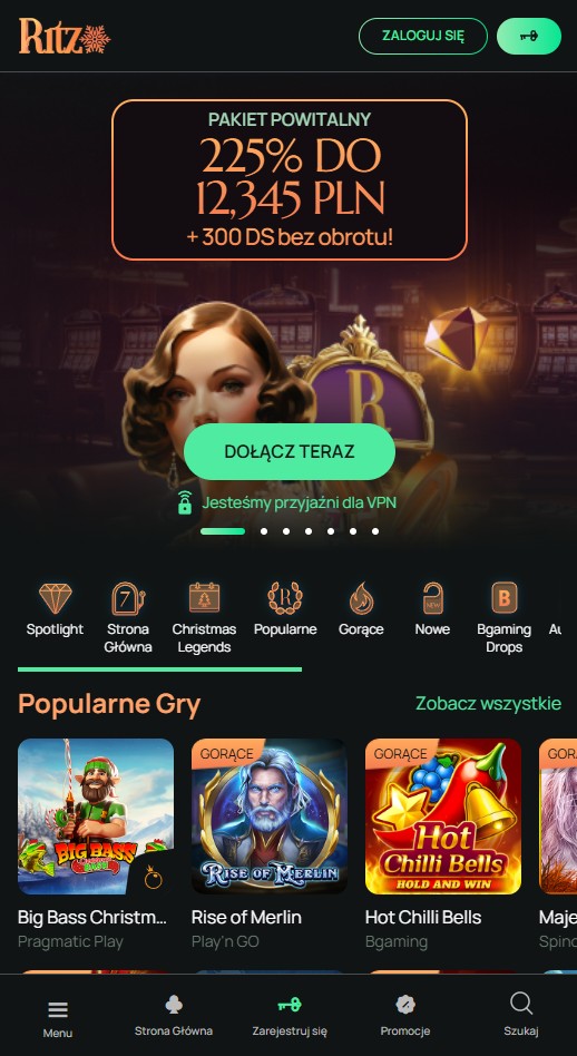 ritzo casino top kasyna online