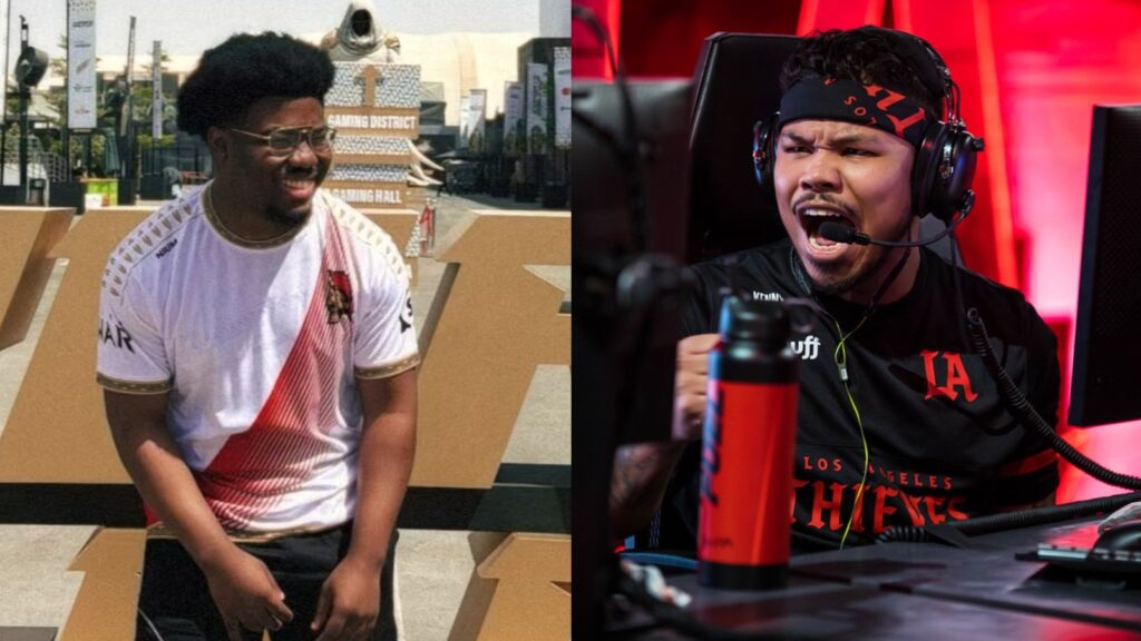 nium and kenny side by side images at call of duty esports events