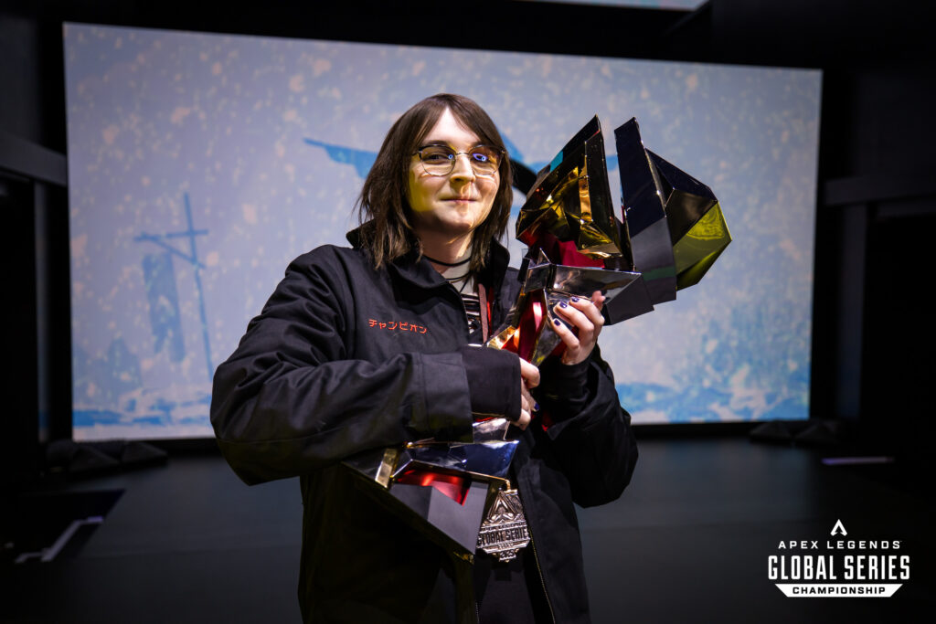 rubykaster with algs championship 2026 trophy