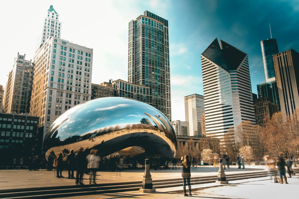 Chicago bean photo