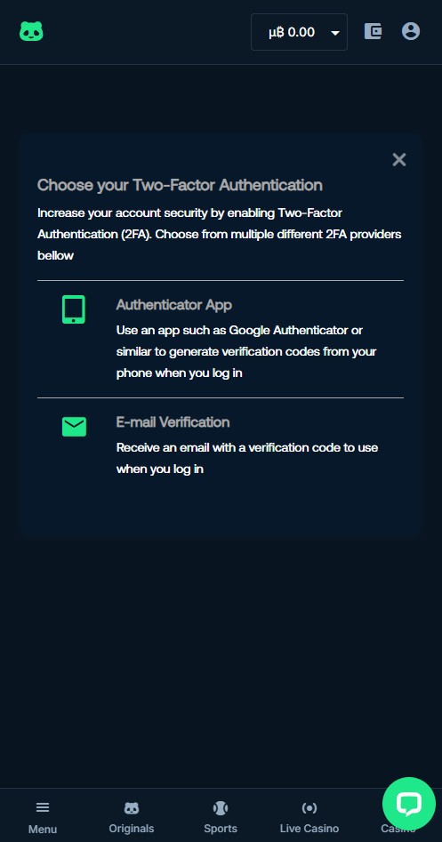 uwierzytelnianie dwuskładnikowe betpanda 2fa