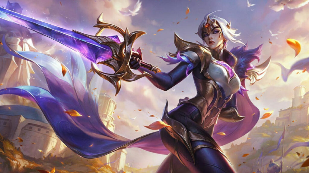 Victorious Fiora skin in League of Legends