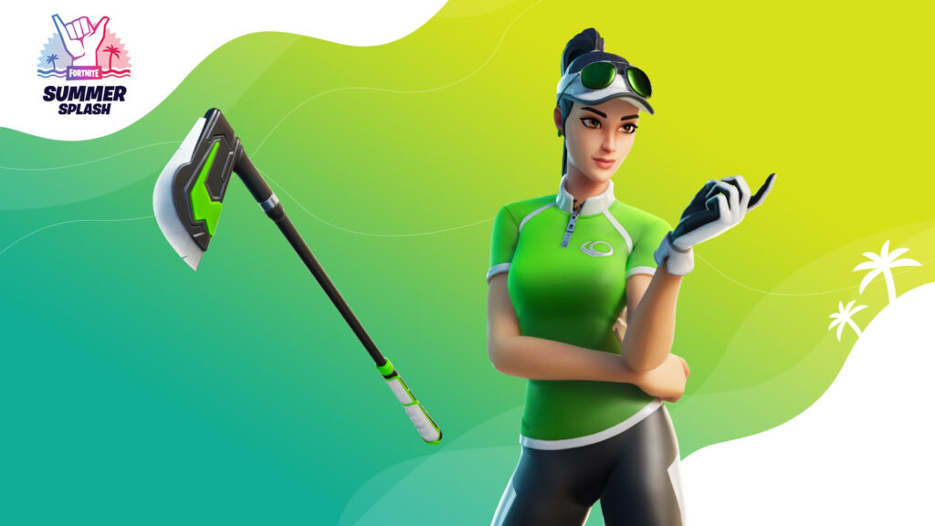 Par Patroller Fortnite skin wearing a green outfit
