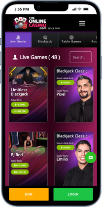 TheOnlineCasino.com Live Casino Like Stake