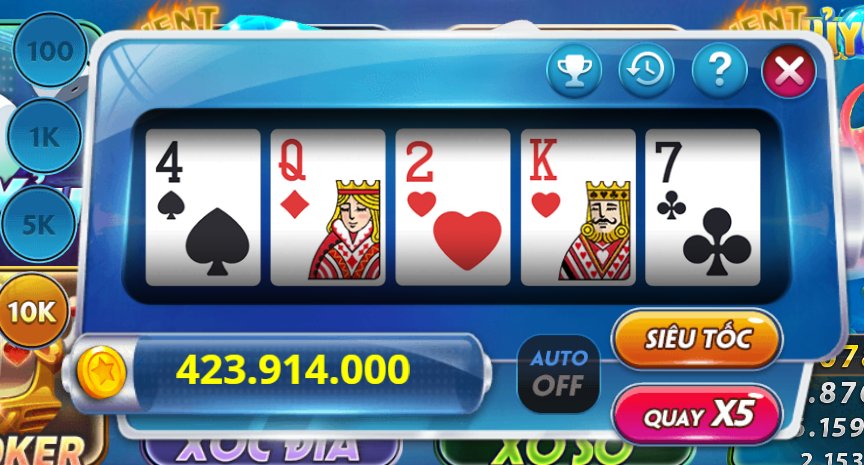 Mini Poker dễ chơi nhưng cực hấp dẫn
