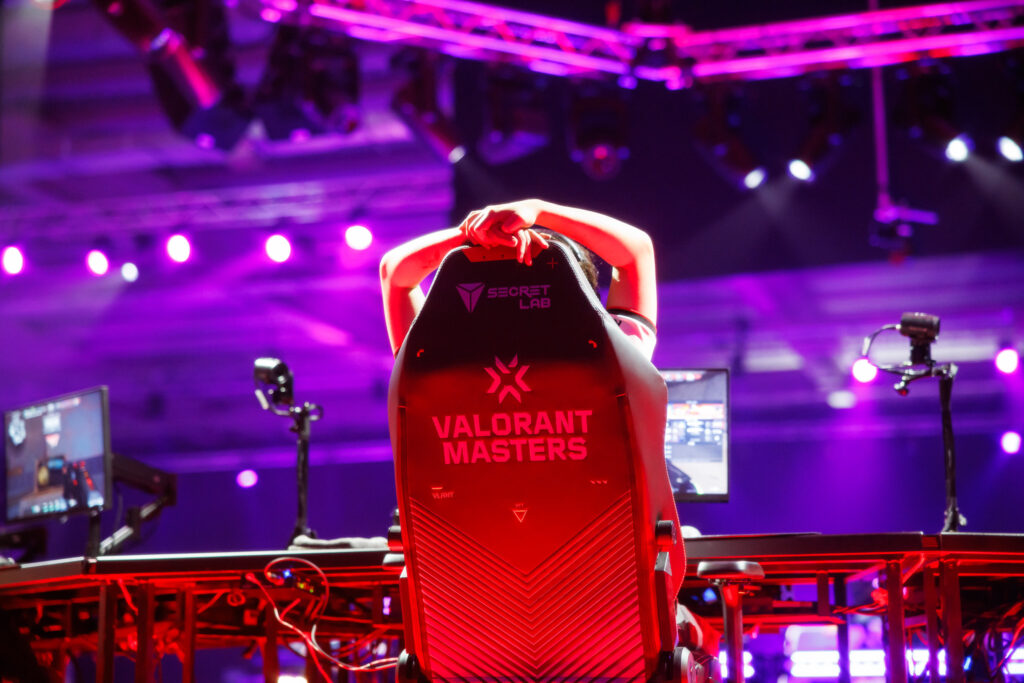 Valorant Masters chair at Santiago event