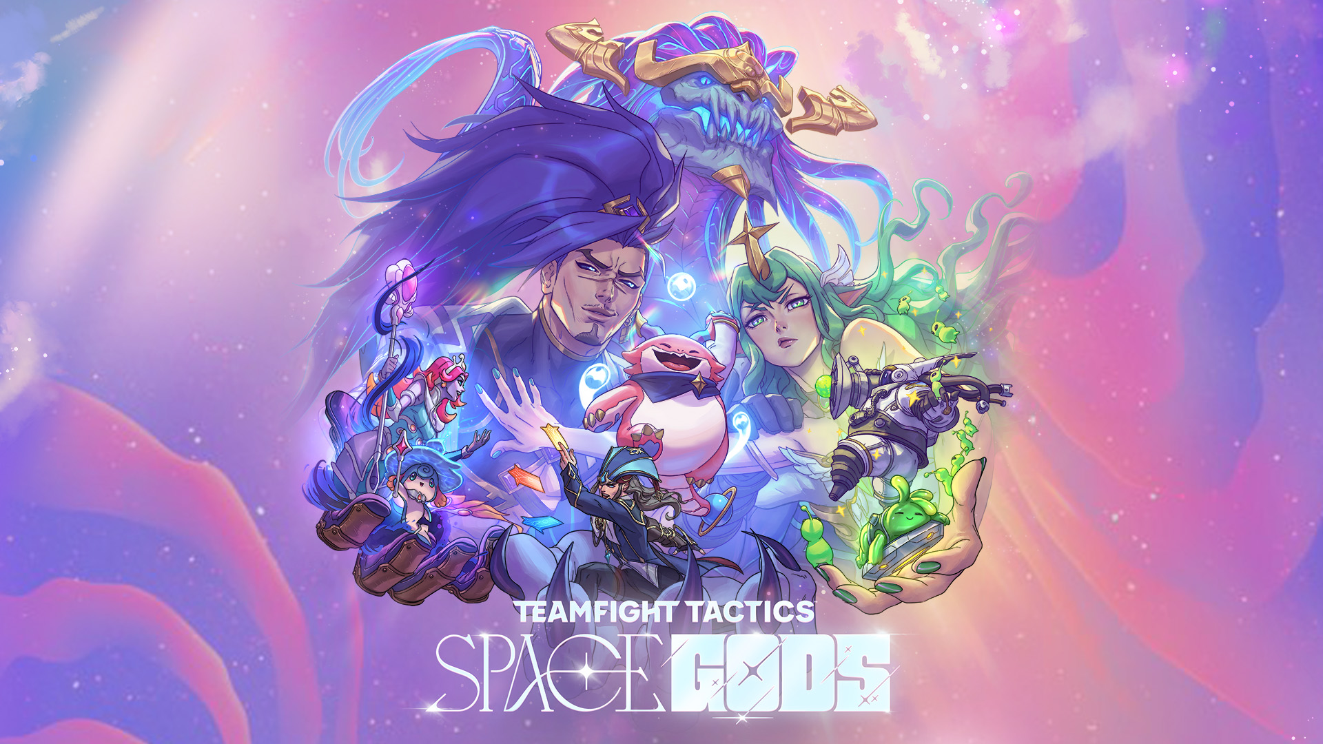 TFT Space Gods 16x9 Key Art - Logo