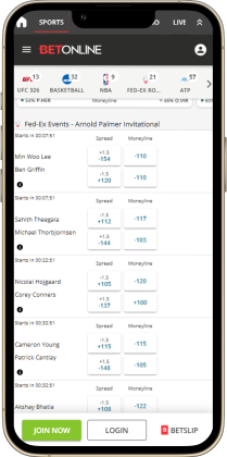 golf betting sites - betonline