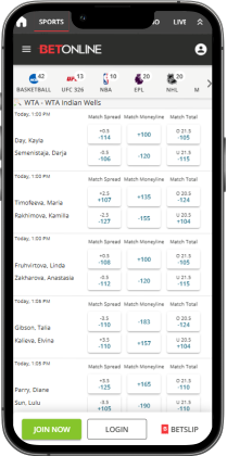 best tennis betting sites - betonline