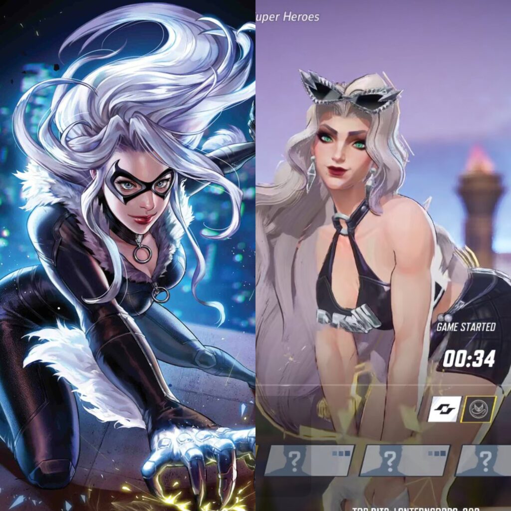 black cat marvel rivals versus comics