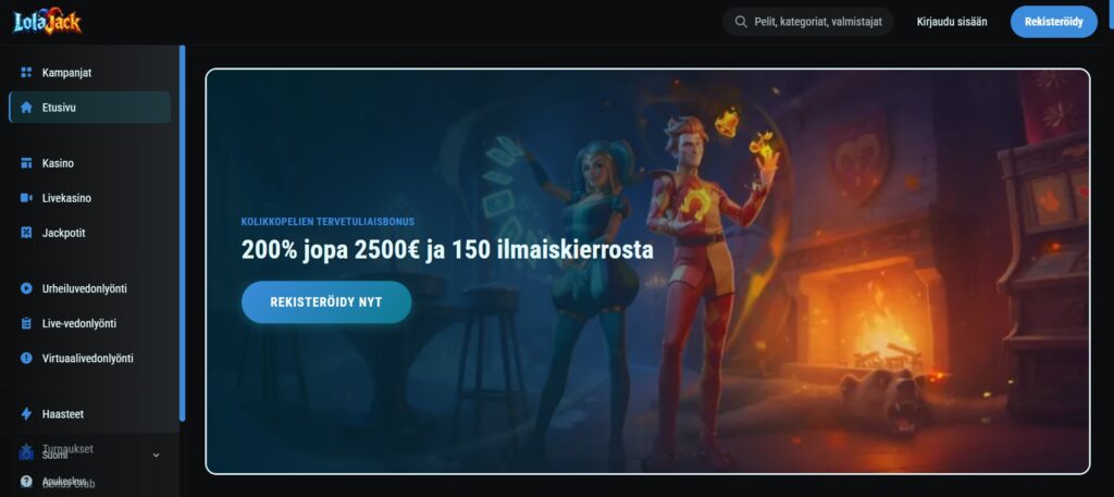 Lolajack - uusimmat nettikasinot