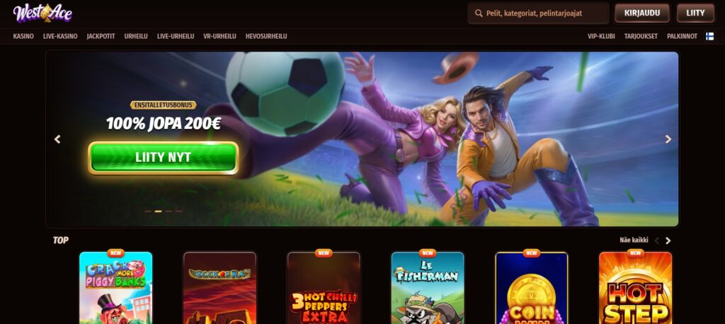 uusi nettikasino Westace Casino
