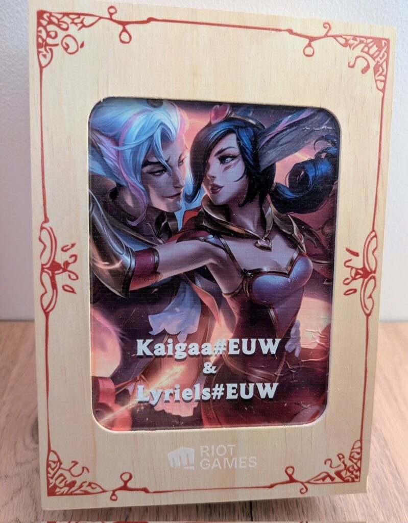 wedding gift from riot