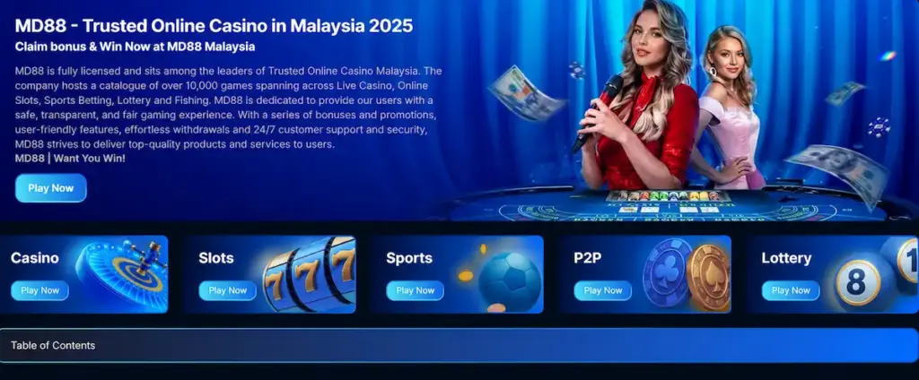 3. MD88 – Turnamen Rutin dan Hadiah Kompetitif